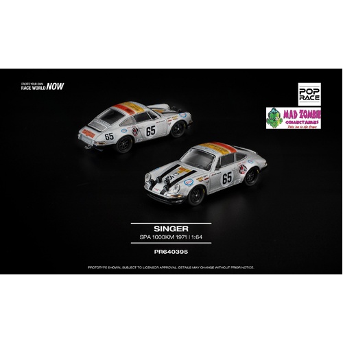 Pop Race 1/64 - SINGER SPA 1000KM 1971 - PRE-ORDER