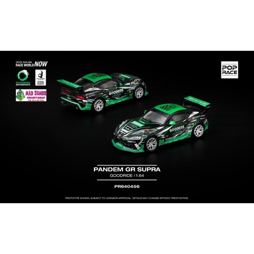 Pop Race 1/64 - GOODRIDE PANDEM GR SUPRA - PRE-ORDER