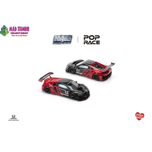Pop Race 1/64 Scale - NSX GT3 Evo22 Advan Livery - PRE-ORDER