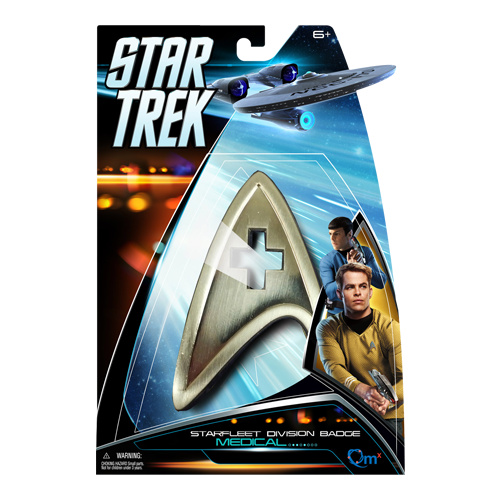 Star Trek Starfleet Medical Division Badge Prop Replica Insigna