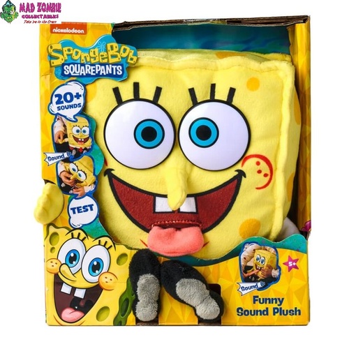 Spongebob Interactive Soft Plush Toy - Spongebob