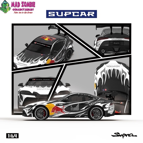 SupCar 1/64 -  Supra A90 - Red Bull Livery - PRE-ORDER