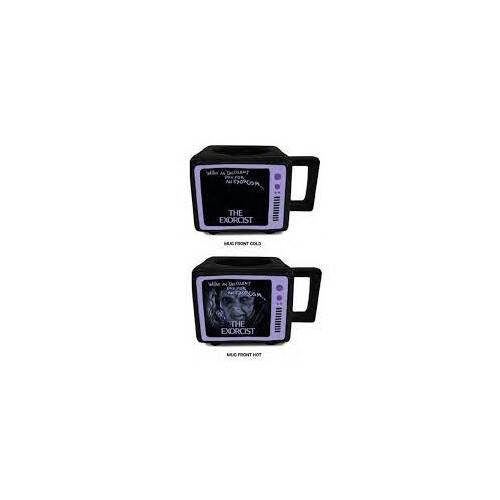 The Exorcist - Wanna Play? - Retro Tv Heat Change Mug