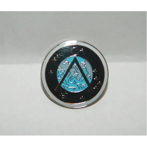 Stargate SG-1 Metal Enamel Pin - Earth Logo