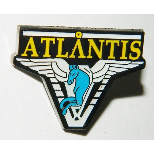 Stargate Atlantis Metal Enamel Pin - Pegasus Shoulder Logo