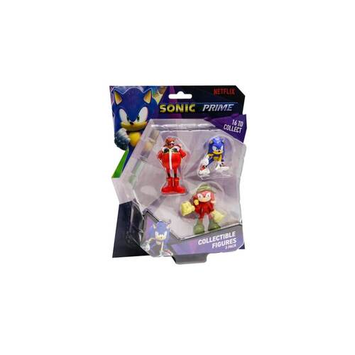 Sonic Prime 6.5 cm Figures Blister Pack - 3 Pack