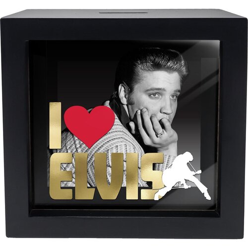 Elvis Presley Shadow Box Bank