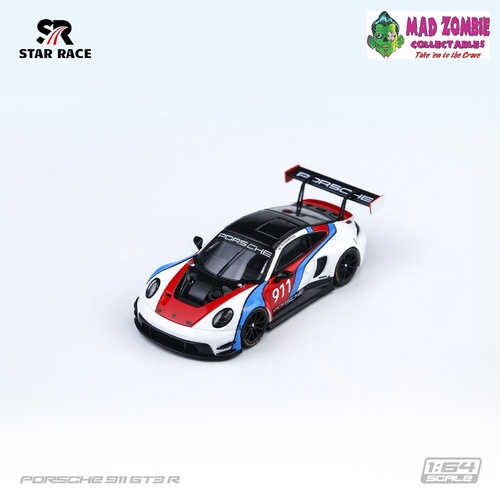 Star Race 1/64 - 911 GT3 R 911 Embossed Version (Limited to 999 Pieces World Wide) - (PRE-ORDER)