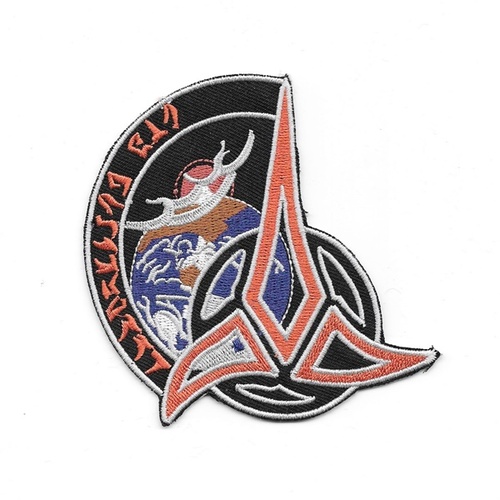 Star Trek Next Generation Klingon Brotherhood Trifoil Logo Patch