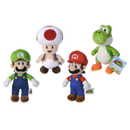 Super Mario 24cm Plush - Random Allocation