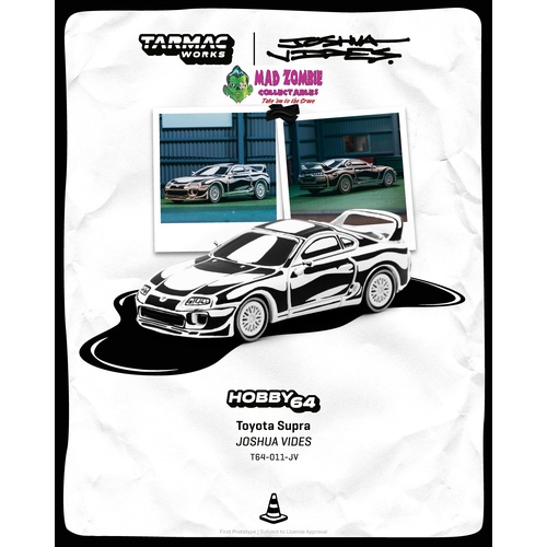 Tarmac Works Hobby 64 - Toyota Supra - Designed by JOSHUA VIDES - (PRE-ORDER)
