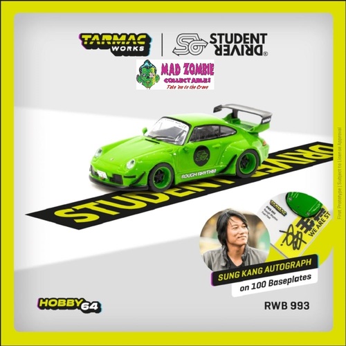 Tarmac Works Hobby 64 1/64 Scale - 993 Rough Rhythm Fuel Fest Student Driver