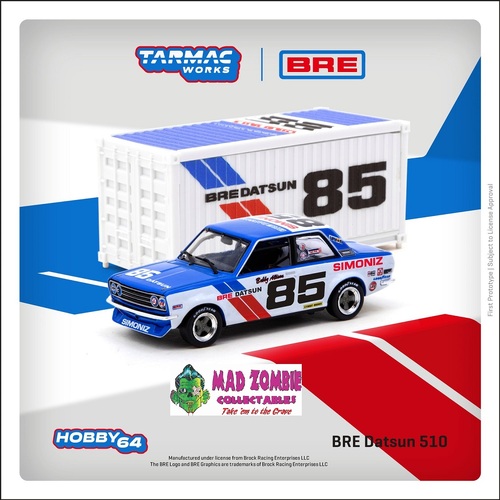 Tarmac Works 1:64 Hobby 64 - BRE Datsun 510 Trans-Am 2.5 Championship 1972 Bobby Allison