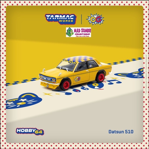 Tarmac Works Hobby 64 1/64 Scale - Datsun 510 OG (PRE-ORDER)