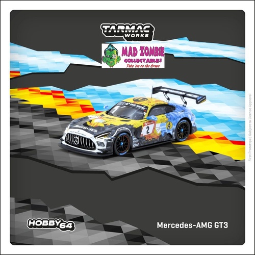 Tarmac Works Hobby 64 - Mercedes-AMG GT3 Nürburgring 24h 2020 Y. Buurman / N. Bastian / P. Ellis / H. Haupt - (PRE-ORDER)