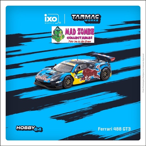Tarmac Works Hobby 64 - Ferrari 488 GT3 DTM 2021 Monza Race 1 Winner Liam Lawson