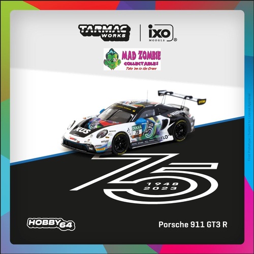 Tarmac Works Hobby 64 1/64 Scale - Porsche 911 GT3 R DTM 2023 Ayhancan Güven (PRE-ORDER)