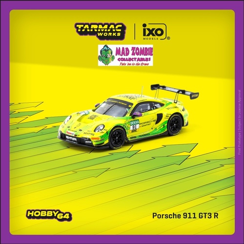 Tarmac Works Hobby 64 - Porsche 911 GT3 R DTM Champion 2023 Thomas Preining  (PRE-ORDER)