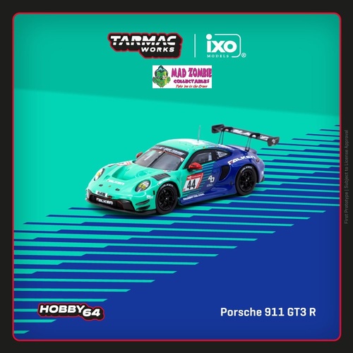 Tarmac Works Hobby 64 1/64 Scale - Porsche 911 GT3 R Nürburgring 24h 2023 J. Eriksson / T. Heinemann / N. Menzel / M. Ragginger  (PRE-ORDER)