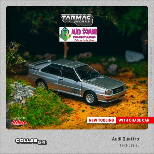 Tarmac Works Global 64 - Saab 900 Turbo Silver - (PRE-ORDER)