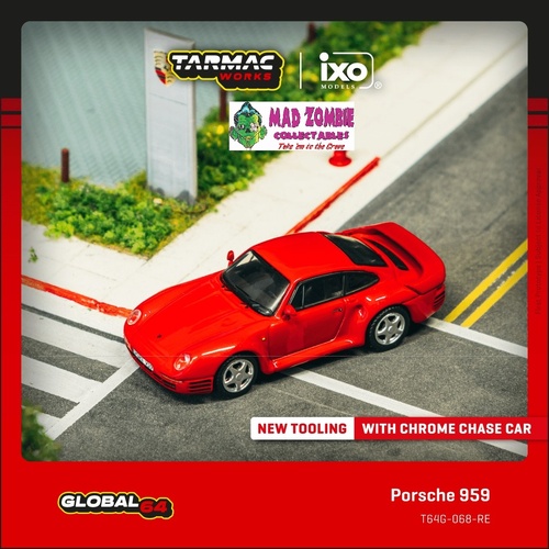 Tarmac Works Global 64 - Porsche 959 Red - (PRE-ORDER)