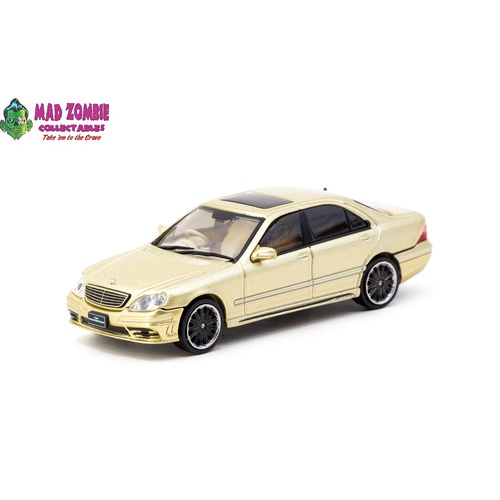 Tarmac Works Global 64 - Mercedes-Benz S-Class Wald Gold *** CLDC Special Edition ***  - (PRE-ORDER)