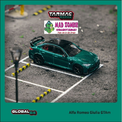 Tarmac Works Hobby 64 - Alfa Romeo Giulia GTAm Green Metallic