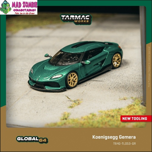 Tarmac Works Global 64 - Koenigsegg Gemera Green  - (PRE-ORDER)