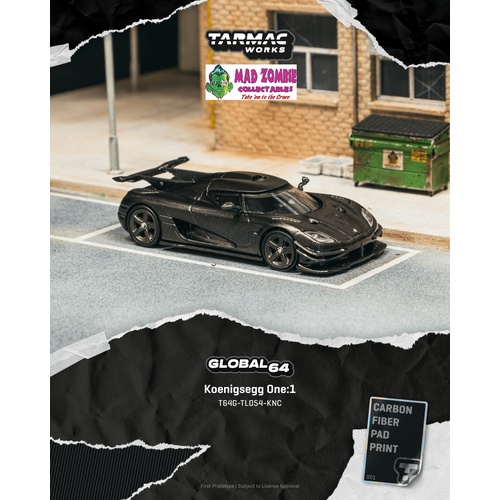 Tarmac Works Global 64 - Koenigsegg One:1 KNC - (PRE-ORDER)
