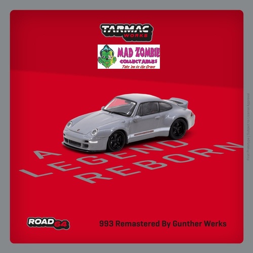 Tarmac Works 1/64 Road 64 - Remastered By Gunther Werks Grey