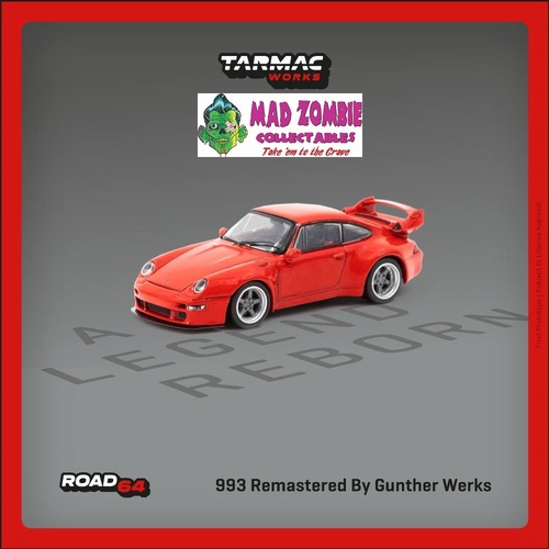 Tarmac Works Hobby 64 - Remastered By Gunther Werks Red