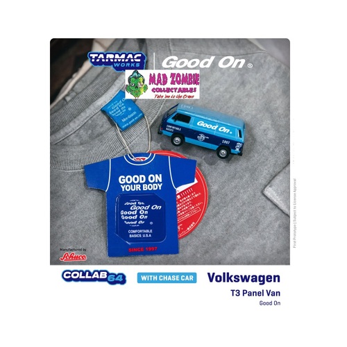 Tarmac Works 1:64 Global 64 - Volkswagen T3 Panel Van GOOD ON