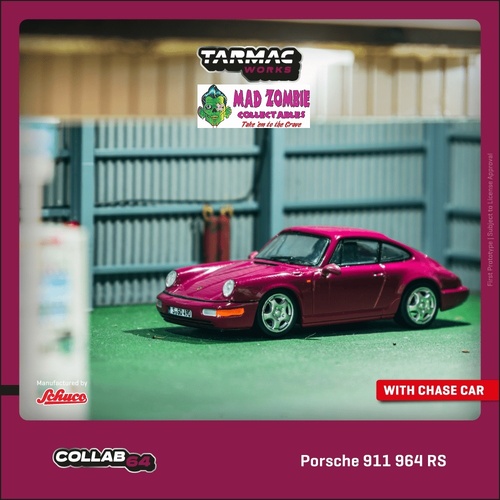 Tarmac Works Collab 64 - Porsche 911 964 RS Ruby Star - (PRE-ORDER)