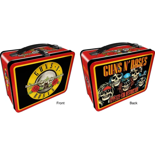 Gun's & Roses Lunch Box Tin Tote - Appetite for Destruction
