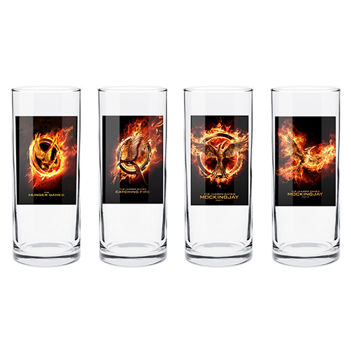 The World of Hunger Games Mockingjay - Set of 4 Tumblers