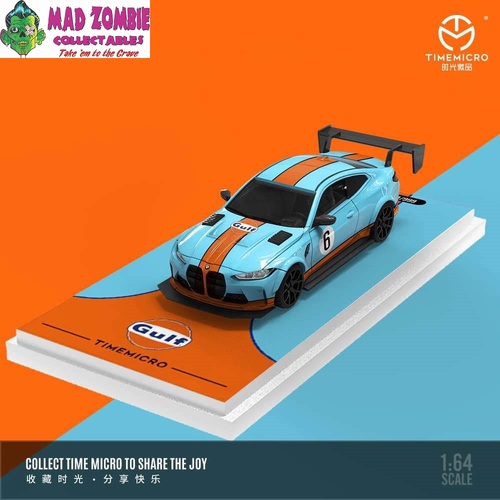 Time Micro 1/64 Scale - BMW M4 Motorsport Gulf Livery