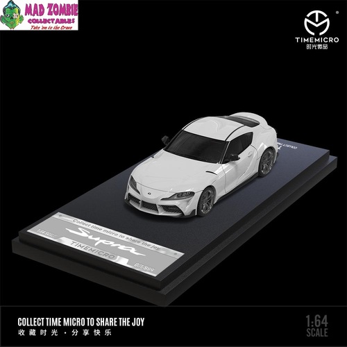 Time Micro 1/64 Scale - Toyota A90 Supra White  (PRE-ORDER)