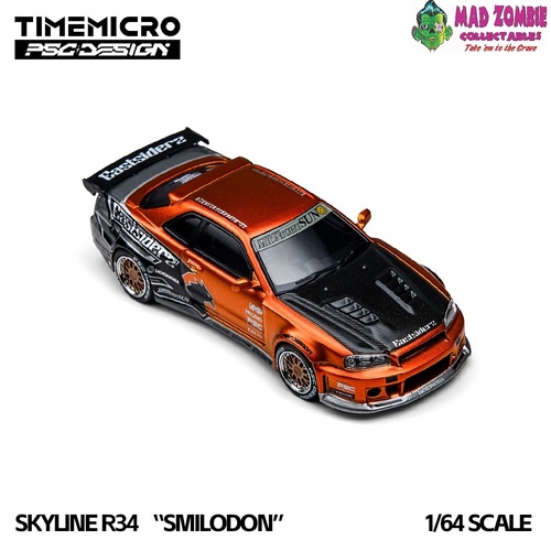 TimeMicro × PSC DESIGN - GT-R34 "Smilodon" Eastsiderz - (Pre-Order)
