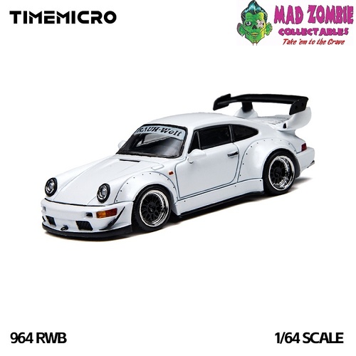 Time Micro 1/64 Scale - RWB 964 White - (PRE-ORDER)