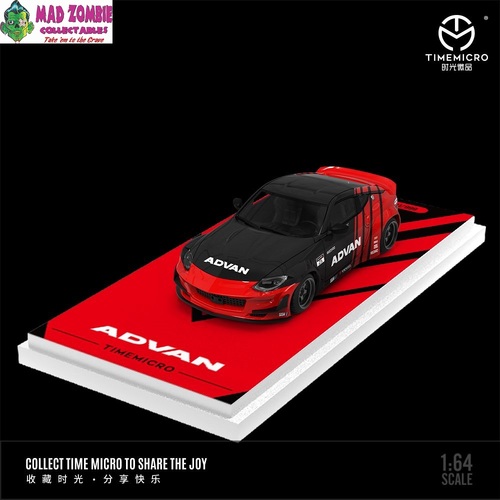 Time Micro 1/64 Scale - Nissan 400Z Advan  (PRE-ORDER)