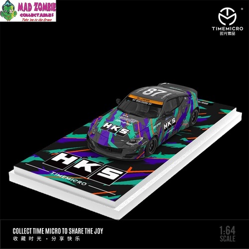Time Micro 1/64 Scale - Nissan 400Z HKS  (PRE-ORDER)
