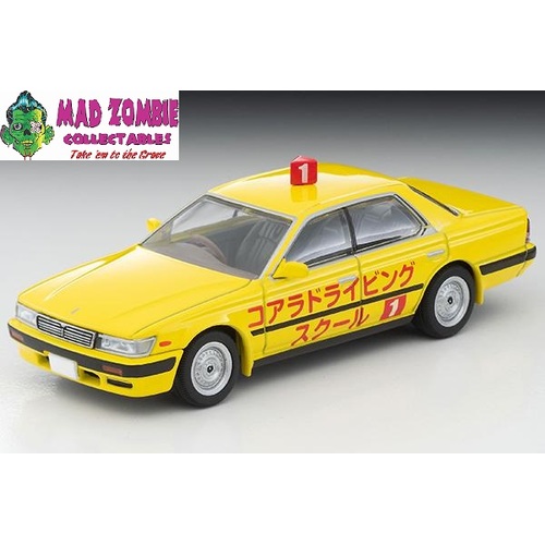 Tomica Limited Vintage - LV-N260a Nissan Laurel Training Car (Yellow) 1992