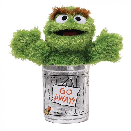 Sesame Street 25cm Plush Toy - OSCAR THE GROUCH