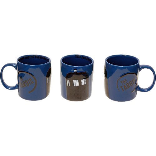Doctor Who - TARDIS 2D Relief Mug